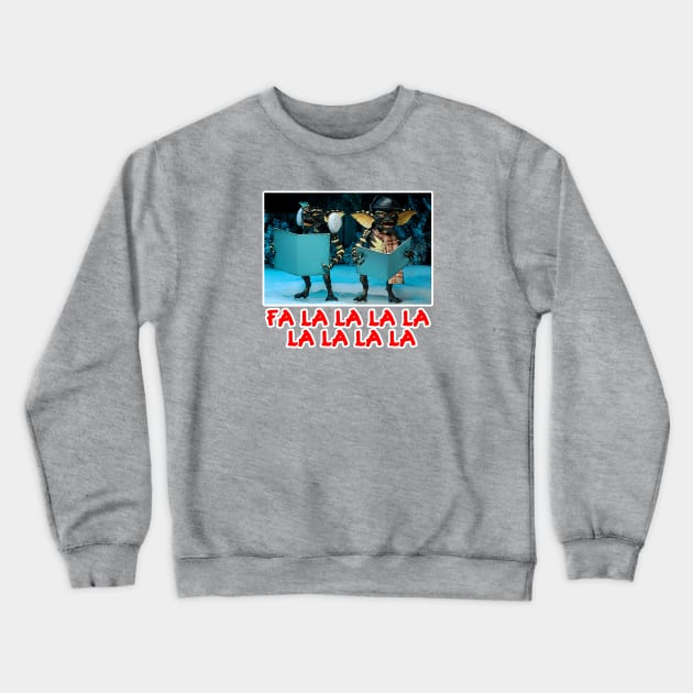 Gremlins Caroling Crewneck Sweatshirt by BigOrangeShirtShop